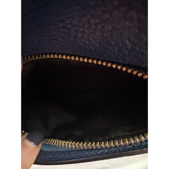 Marc Jacobs Empire City Mini Pebbled Leather Messenger Bag Guitar Strap - Picture 6 of 10